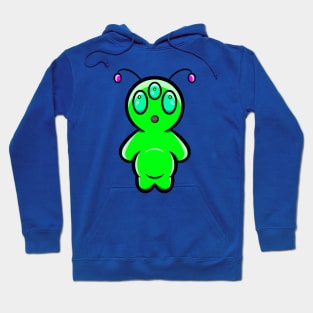 Little Green Alien Hoodie